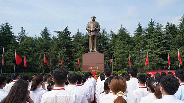 韶山干部培训现场教学